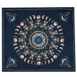 Tree Of Life Moon Phase Flower Mandala Tapestry W:1300 x L:1500mm